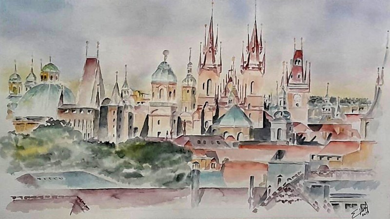 Expo Artística en el Colegio de Arquitectos de Mendoza abierta a todo público